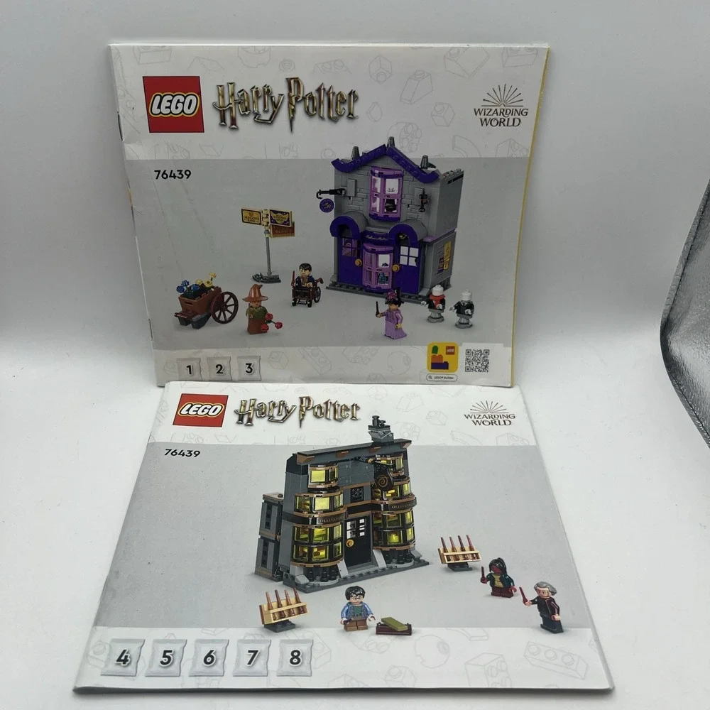 LEGO Harry Potter Madam Malkin's Set 76439 Building Instruction Manuals Booklets